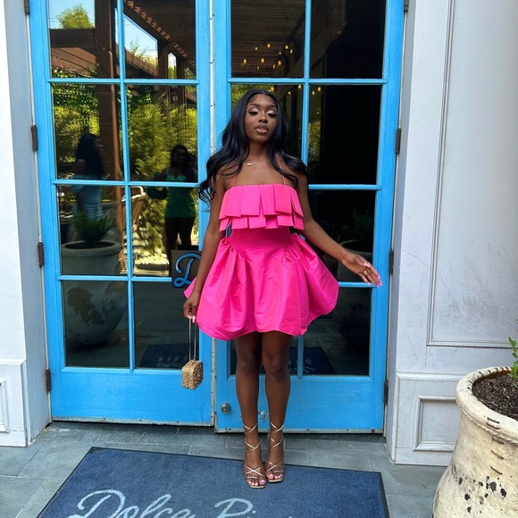 Pink Mini Birthday Dress - Picture 2 of 3